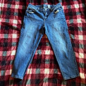 Time and Tru Womans Petite Medium-Washed Jeans